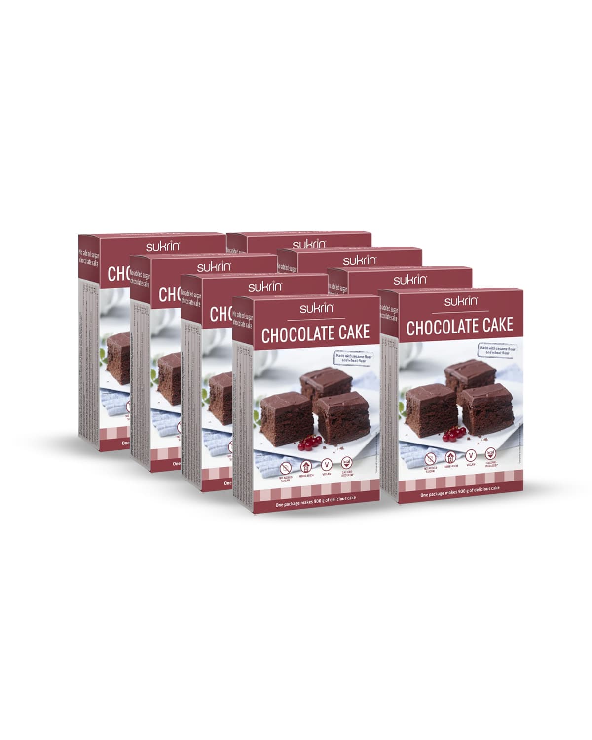 Funksjonell Mat Chocolate Cake 8x412g