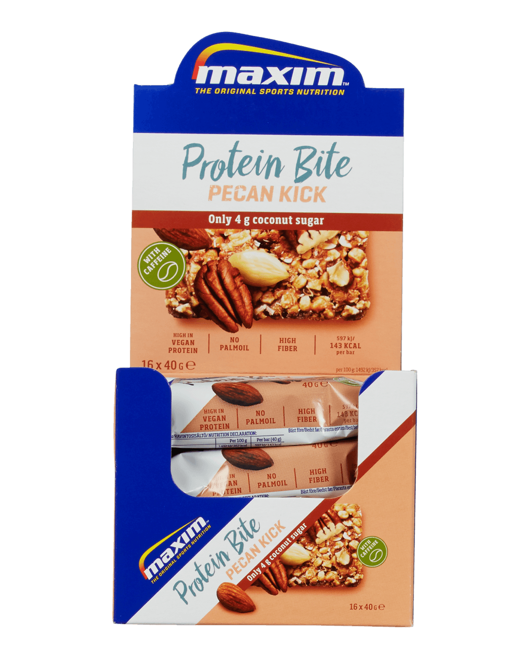 Maxim Protein Bite Pecan Kick 16x40g
