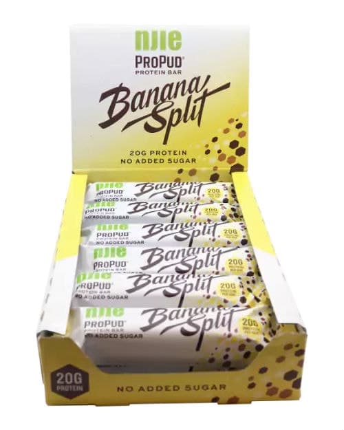 NJIE ProPud Protein Bar Banansplit 12x55g