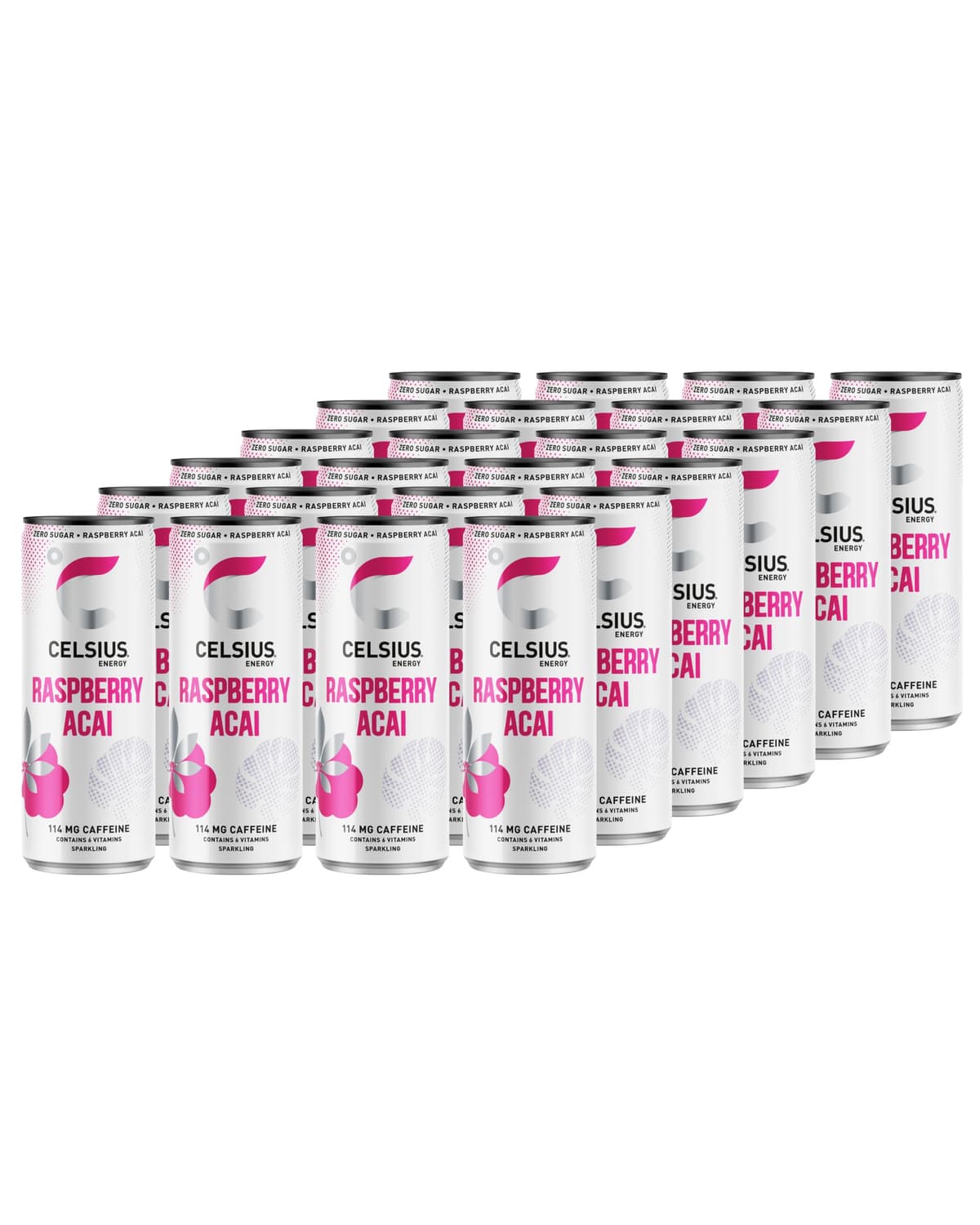 Celsius Raspberry &amp; Acai 24x355ml
