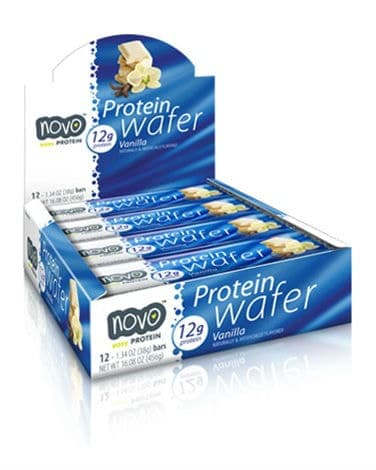 Novo Protein Wafer Vanilje 12x38g