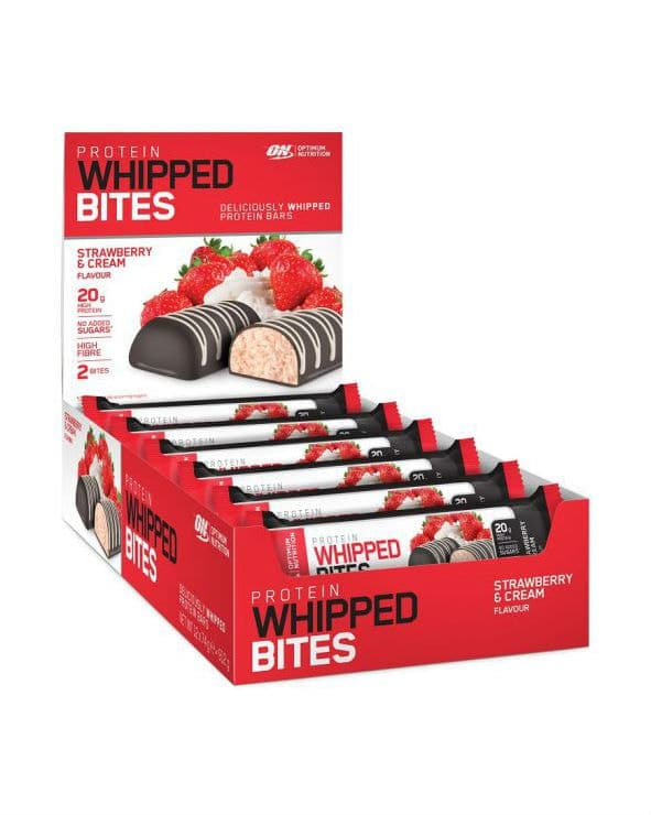 Optimum Nutrition Whipped Bites Strawberry &amp; Cream 12x76g