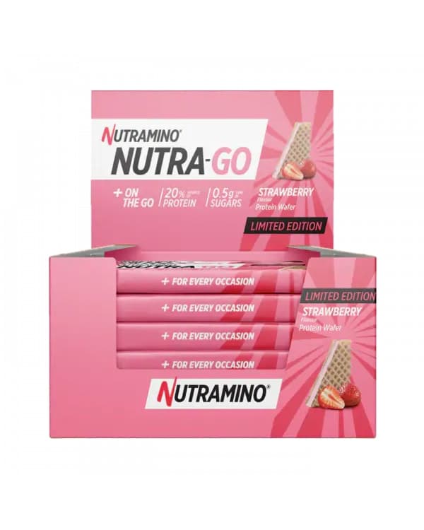 Nutramino GO Wafer - Strawberry Summer Edition 12x39g