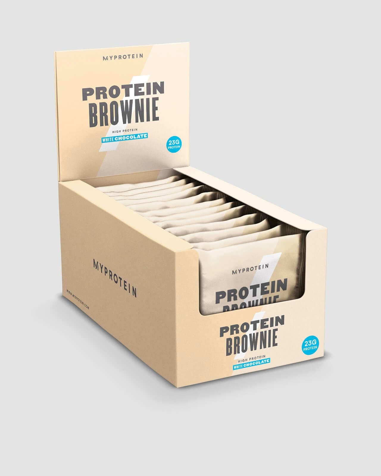 MyProtein Protein Brownie White Chocolate 12x75g