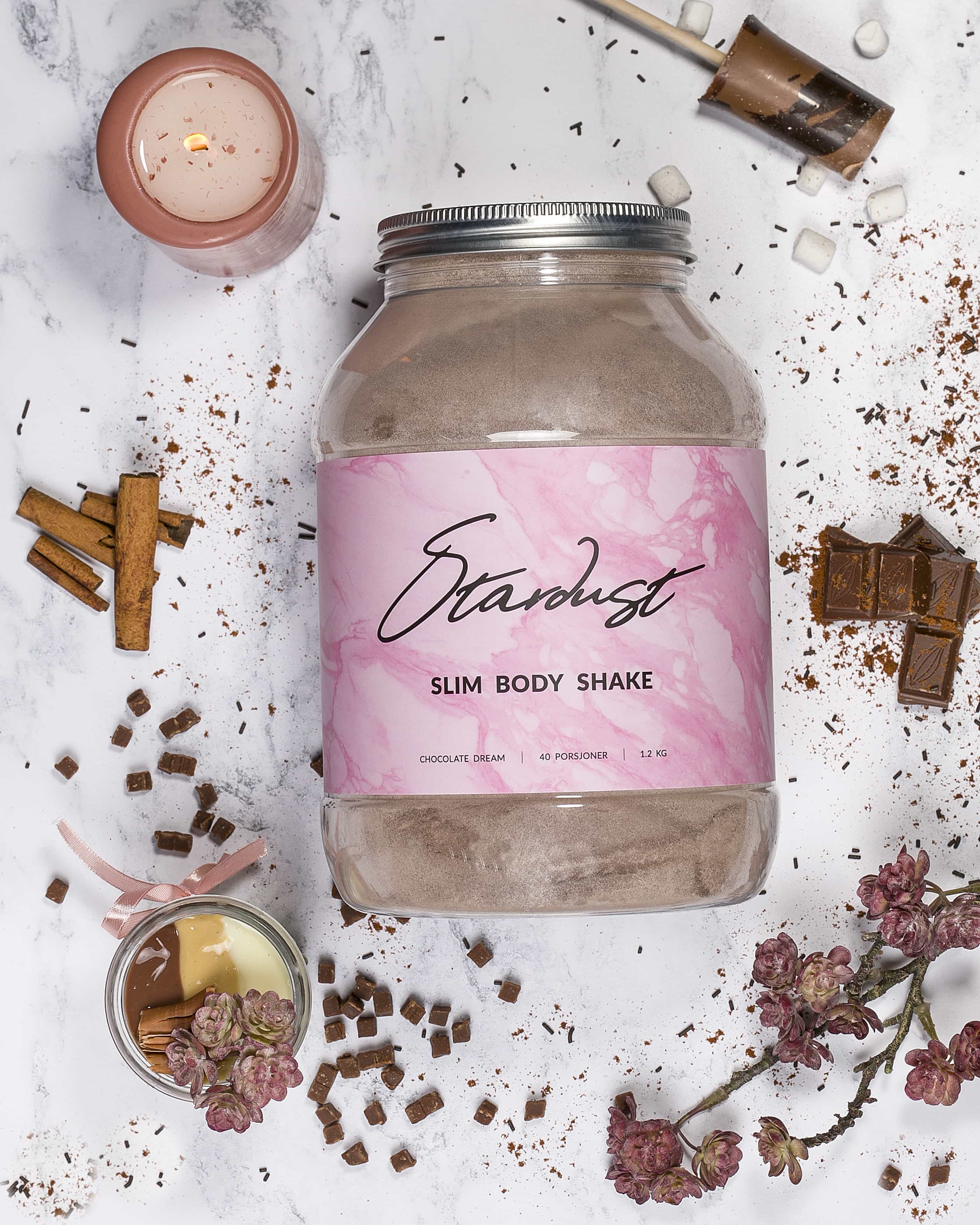 Stardust Slim Body Shake Chocolate Dream 1200g