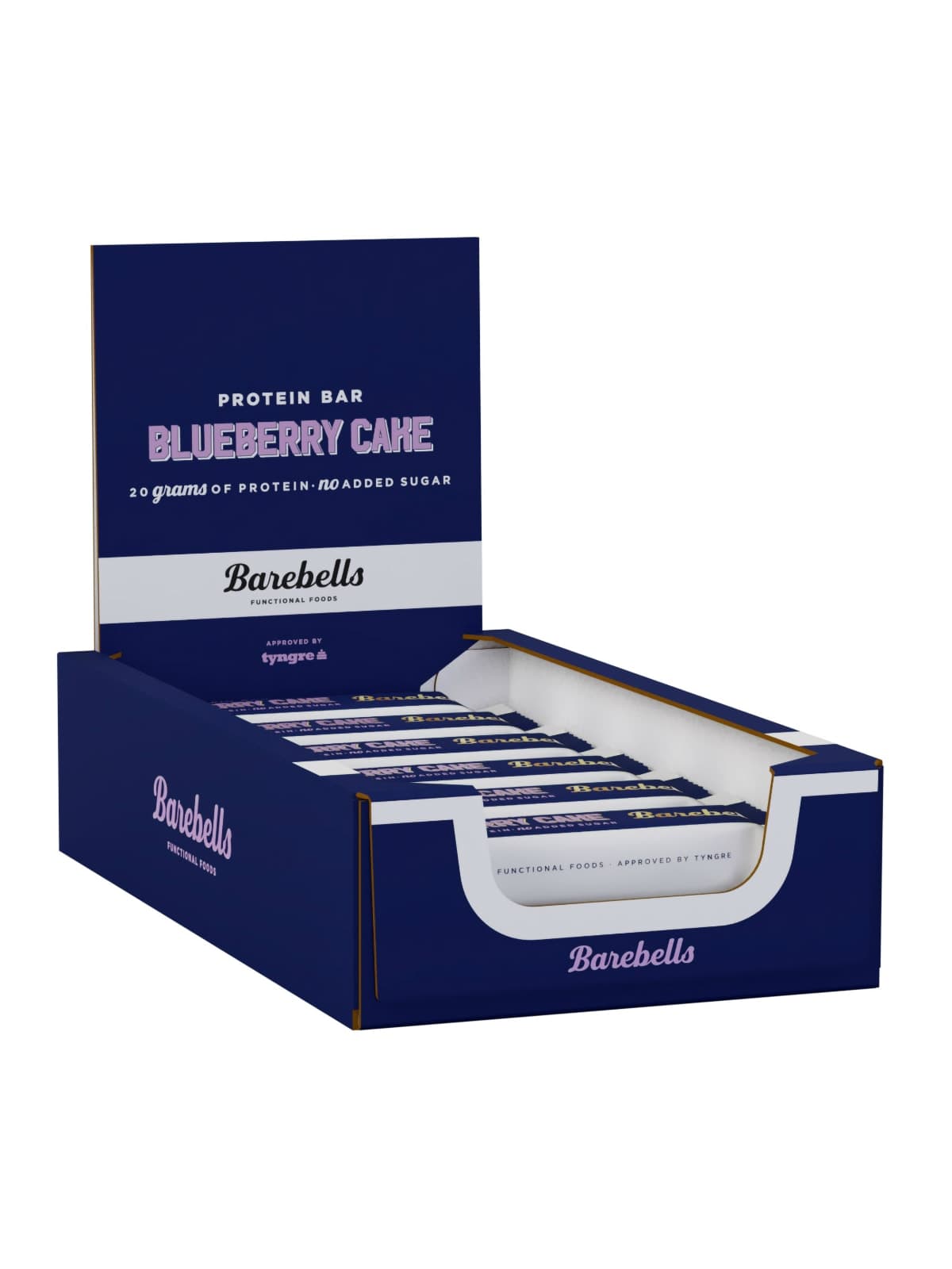 Barebells Protein Bar Blueberry Cake 12x55g