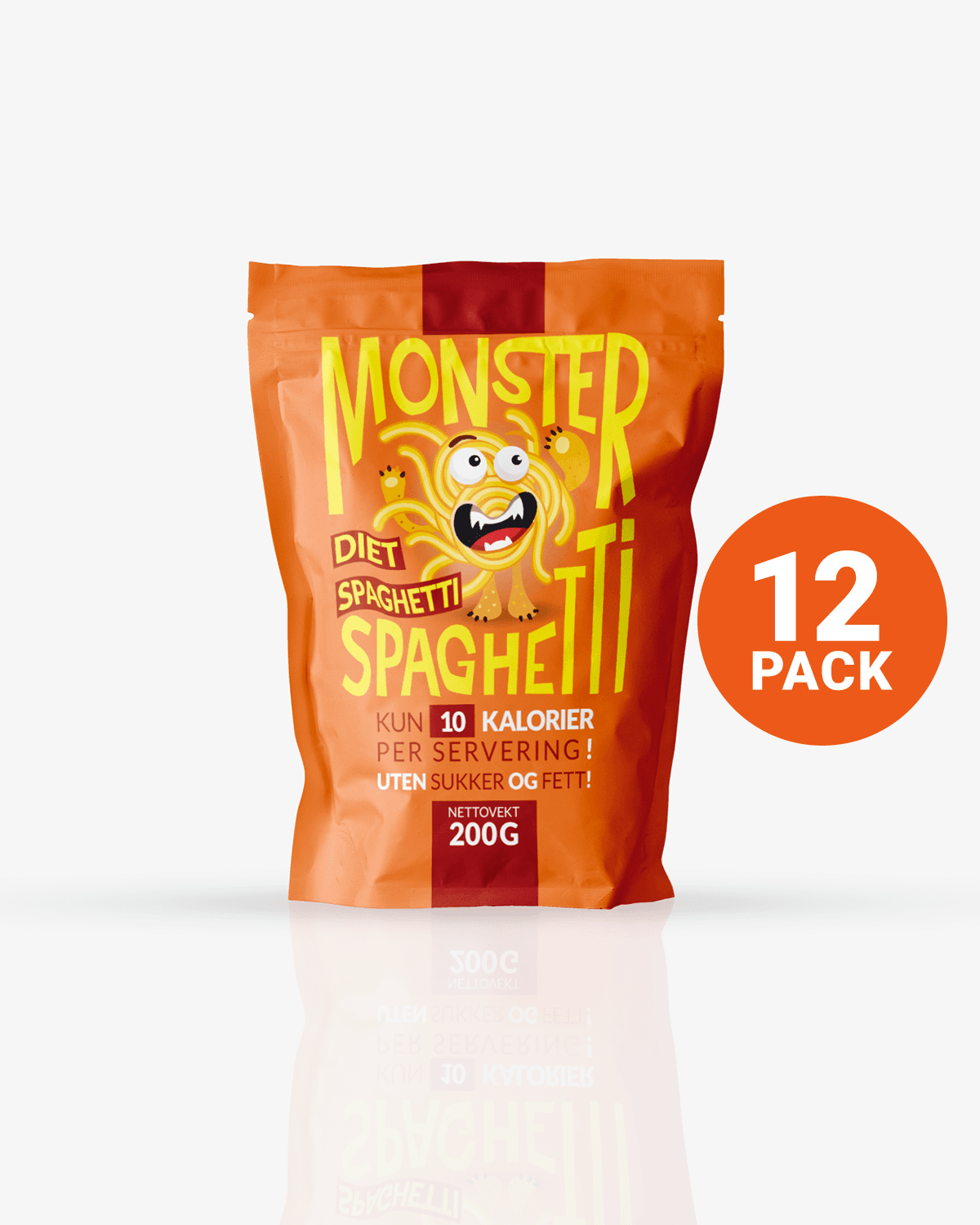 Monster Diet Miracle Spaghetti 12x270g - PAKKETILBUD