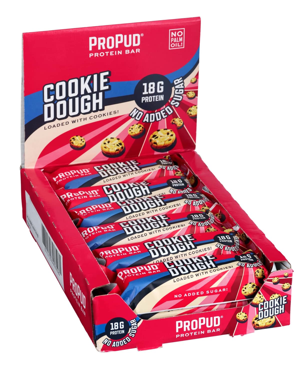 NJIE ProPud Proteinbar Cookie Dough 12x55g