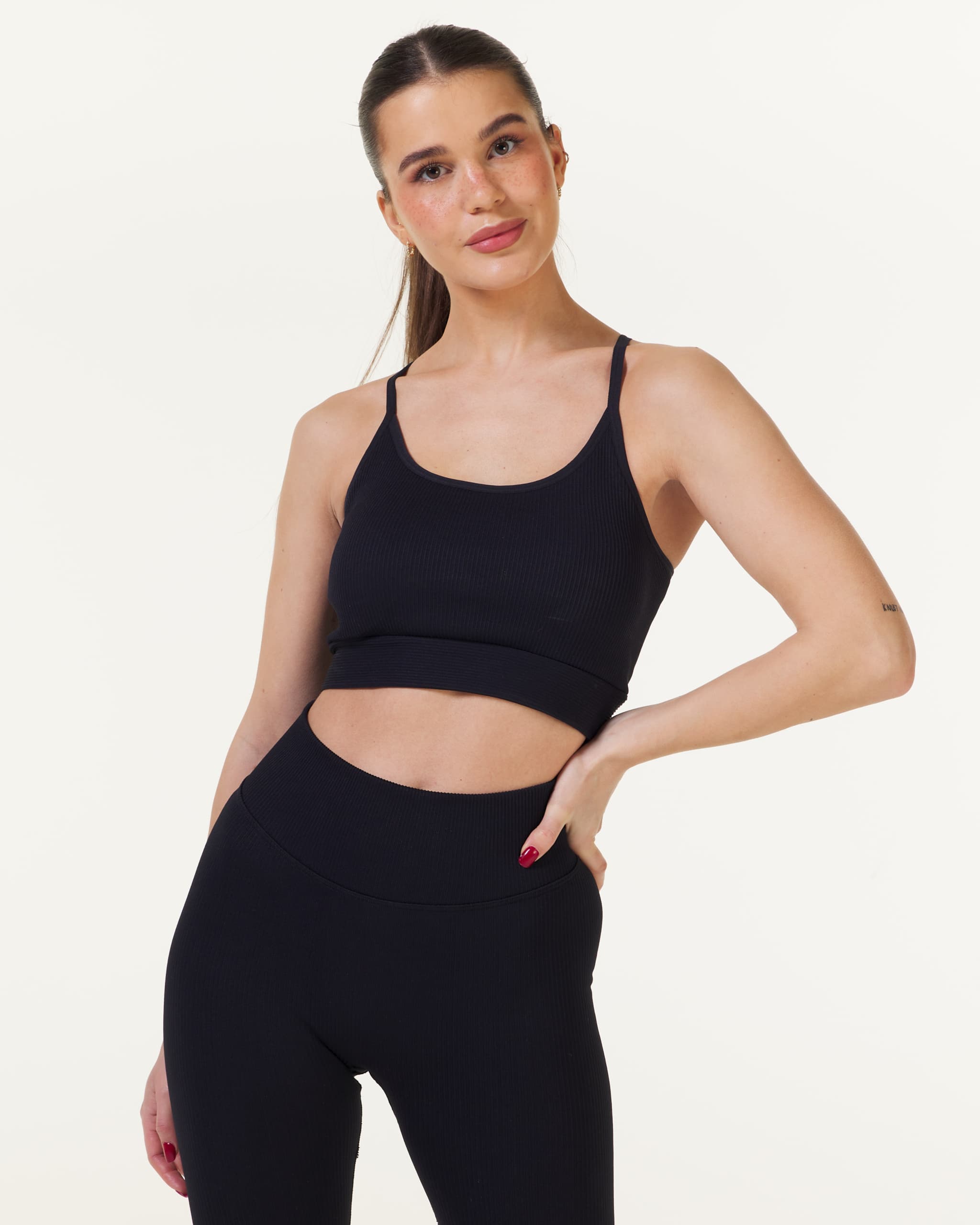 Bumpro Perfect Rib Bra Blackout