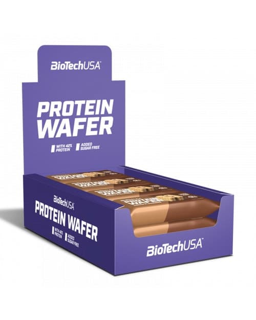 BioTech Protein Wafer Mocha 12x35g