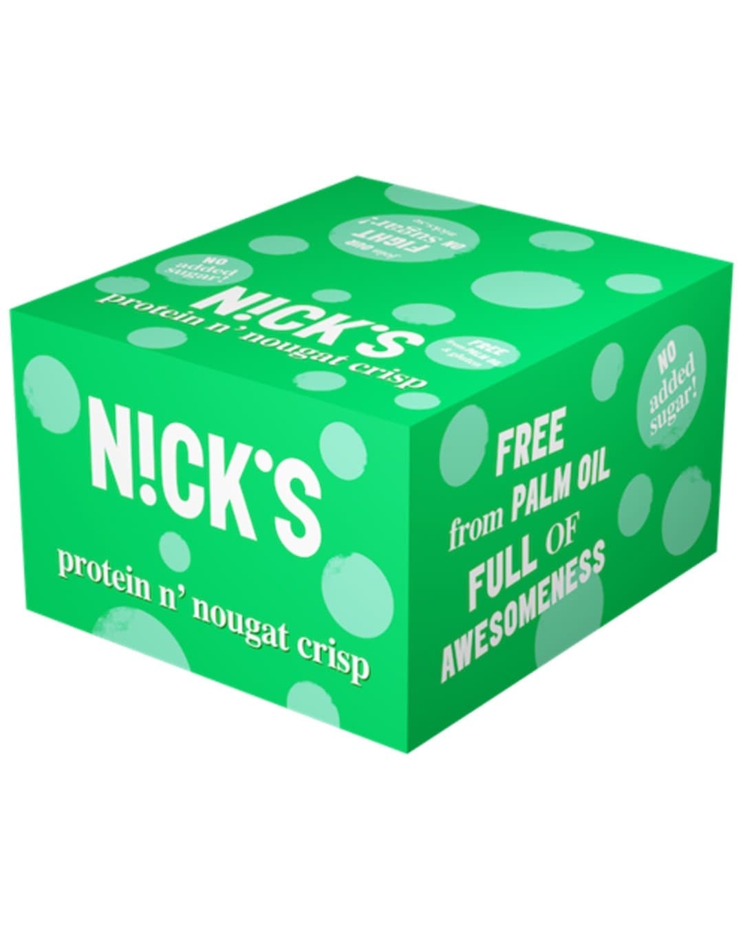 Nick's Proteinbar Protein &amp; Nougat Crisp 16x50g