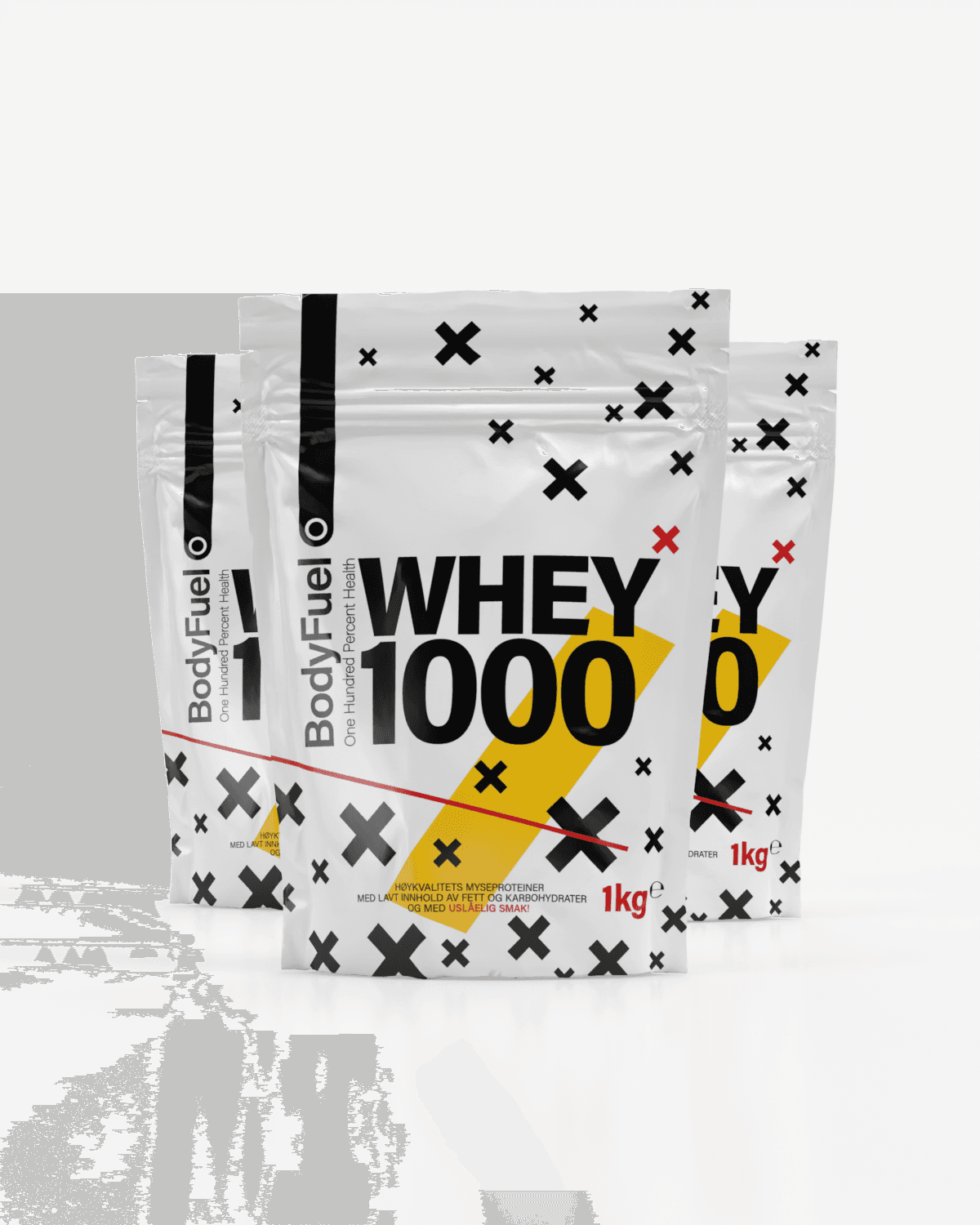 BodyFuel 1kg Whey 1000 (3-pack)