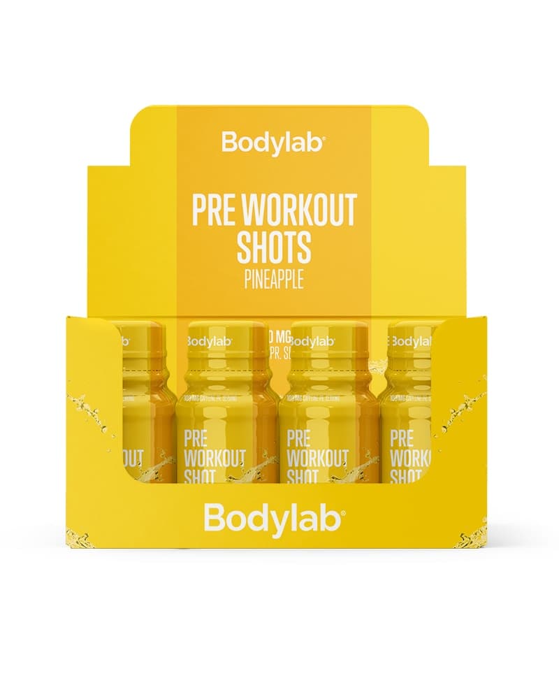 Bodylab Preworkout Shot 12x60ml - Pineapple
