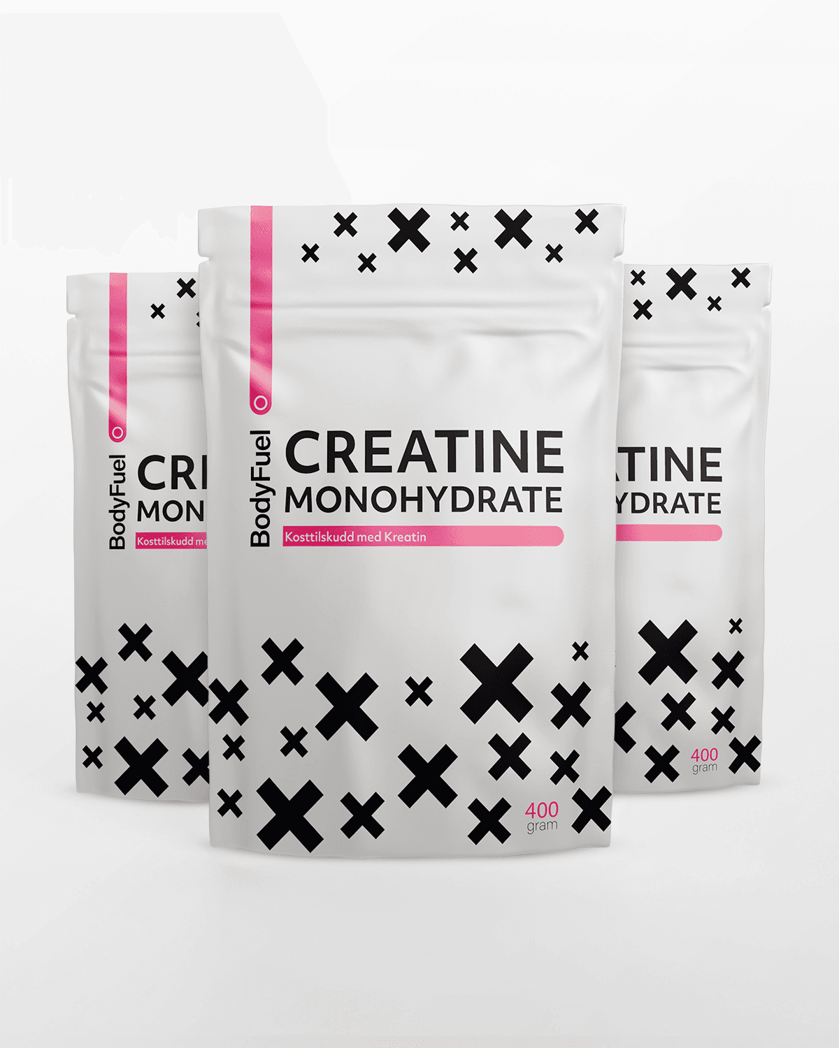 BodyFuel Creatine Monohydrate 3x400g