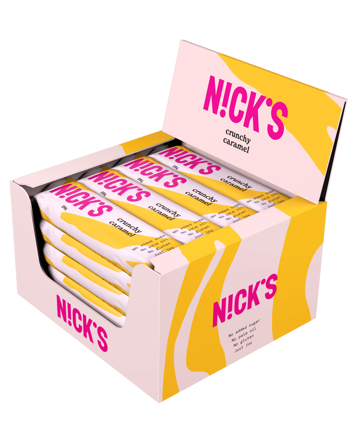 Nick's Crunchy Caramel 21x28g