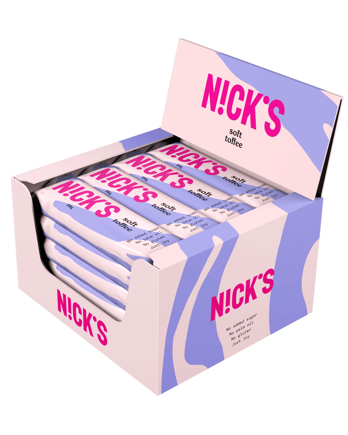 Nick's Soft Toffee 24x28g