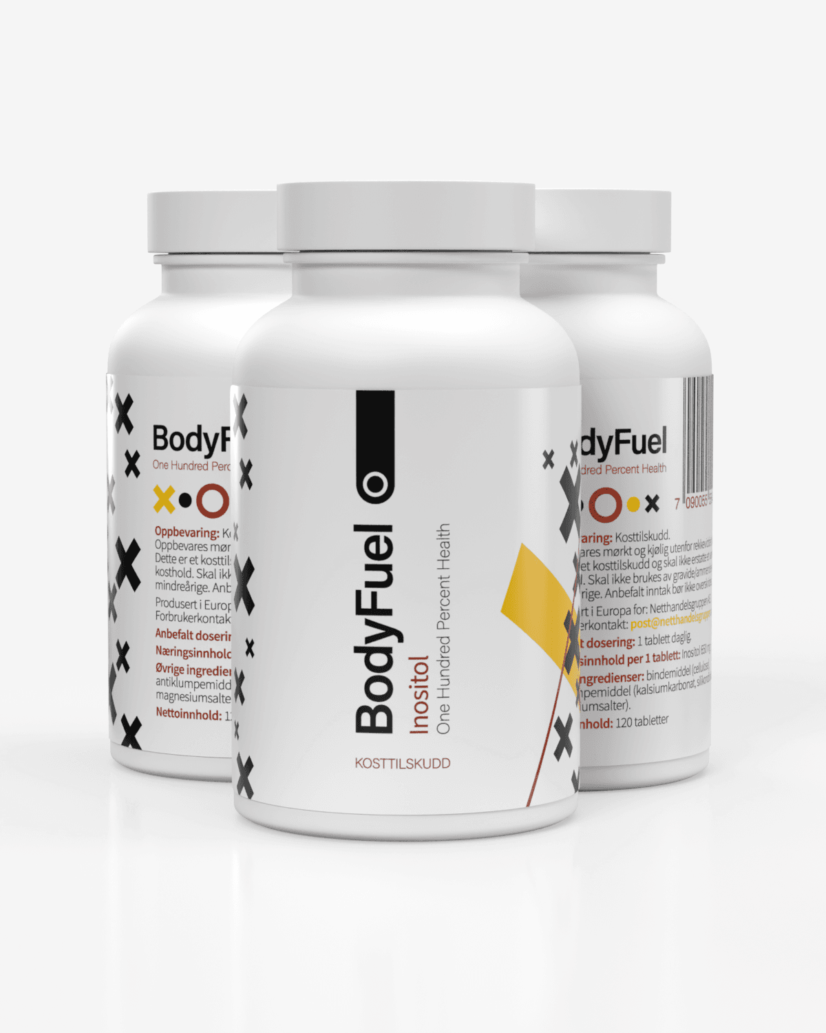 BodyFuel Inositol 3x120x650mg