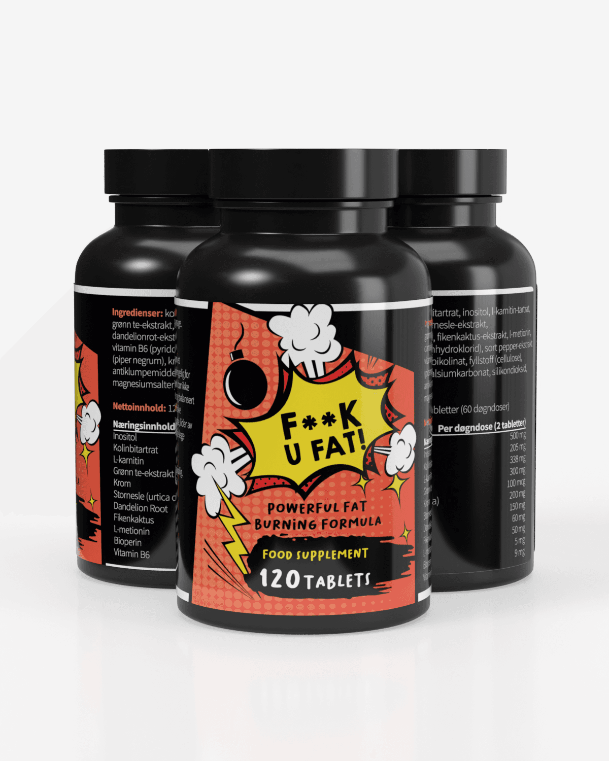 F**K YOU FAT! - Elite Fat Burner x3