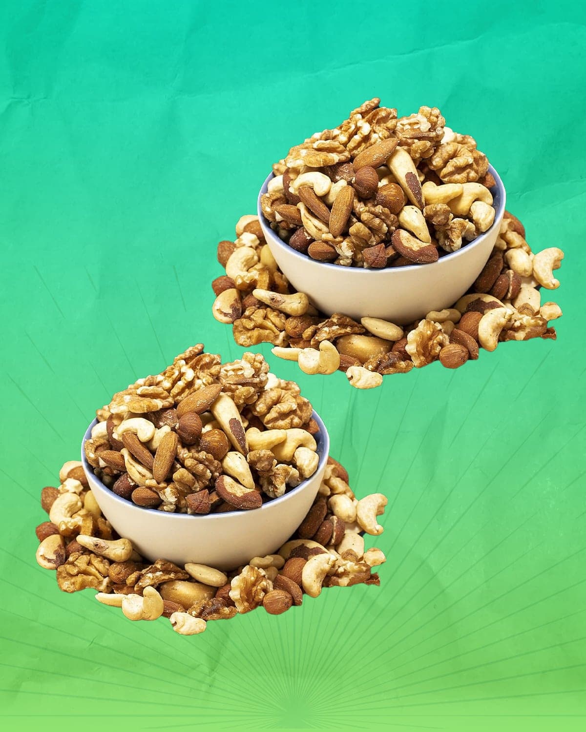 SunnRask Økologisk Nøttemiks (Usaltet) 1kg