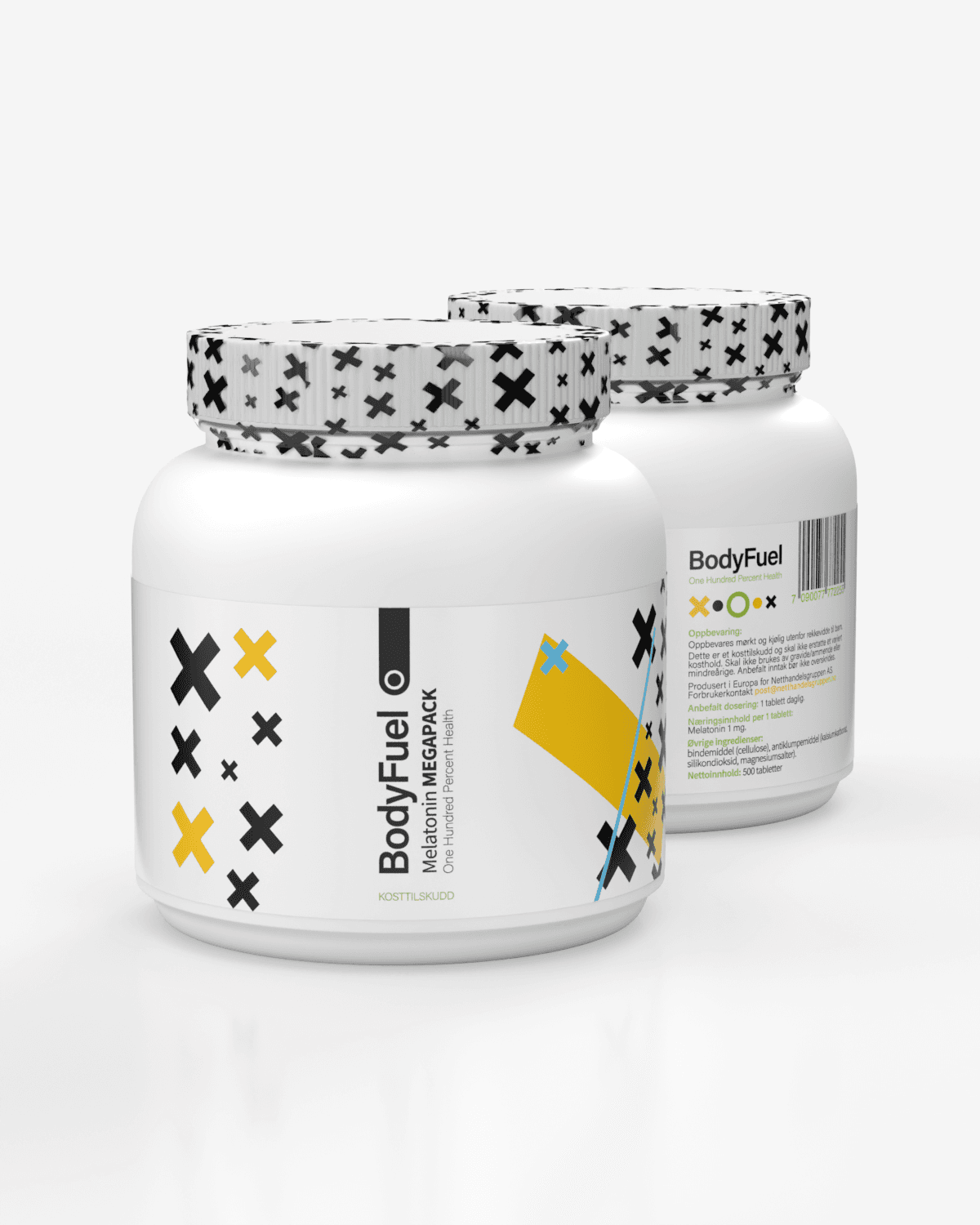 BodyFuel Melatonin MEGA PACK - 2x500 tab