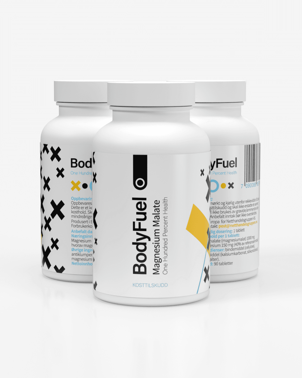 BodyFuel Magnesium Malate 3x90x1000mg