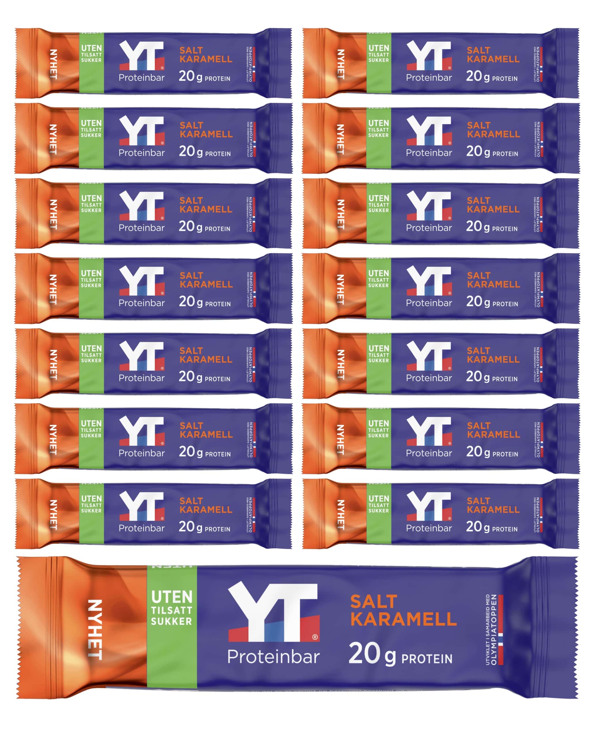YT® Proteinbar Salt Karamell 15x50g