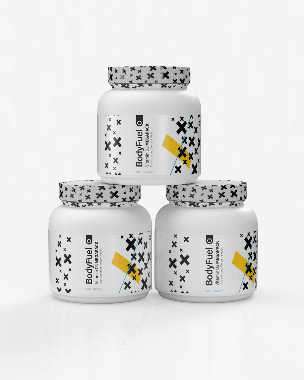 BodyFuel Vitamin D3 MEGA-PACK - 3x500 tab