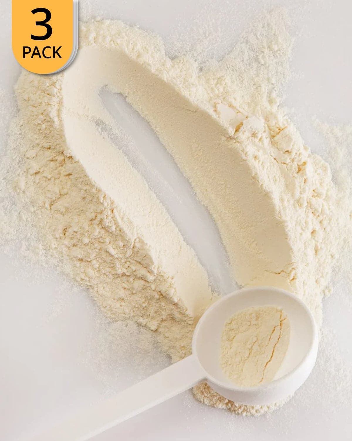 3x SunnRask Eggehvitepulver 500g