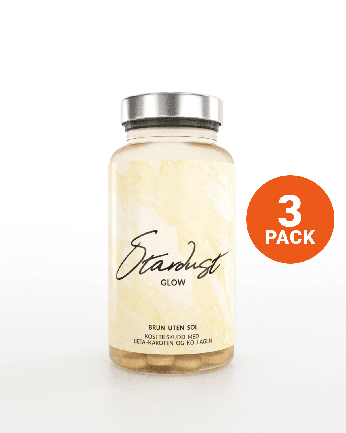 Stardust Glow Betakaroten Gull + Kollagen x3