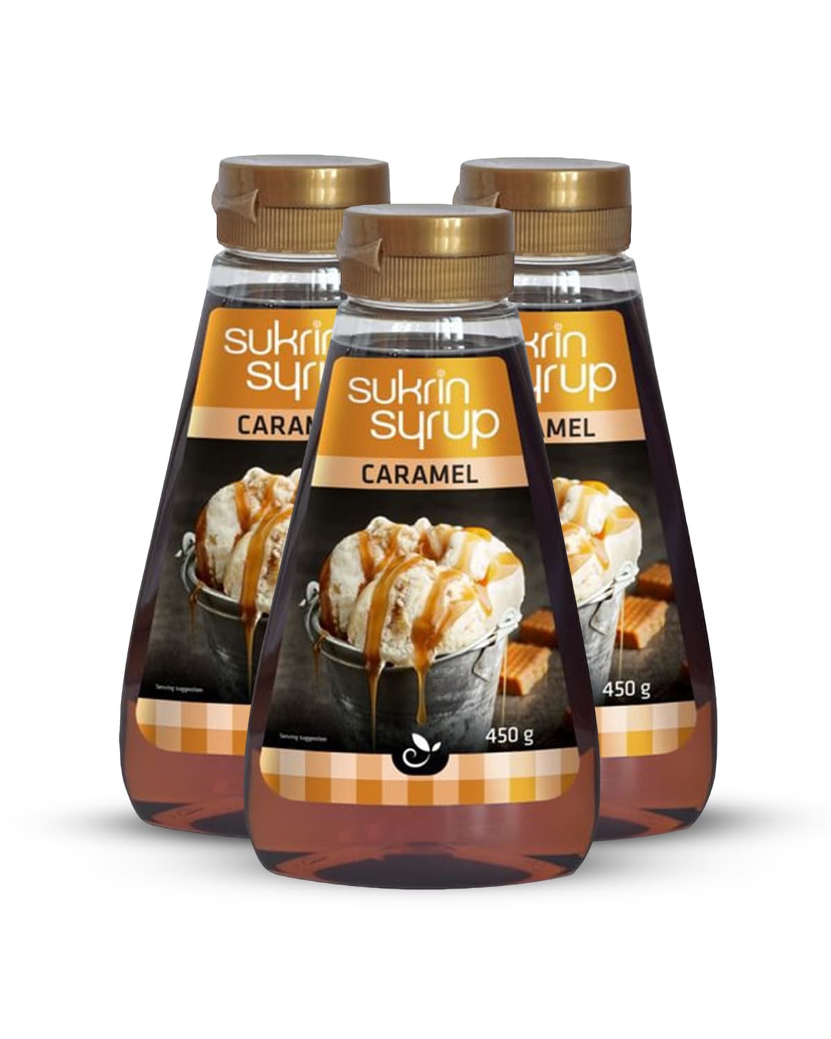 Funksjonell Mat SukrinSirup Caramel 3x450g