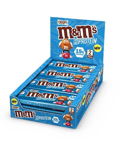 M&amp;M Protein Bar Crispy 12x51g
