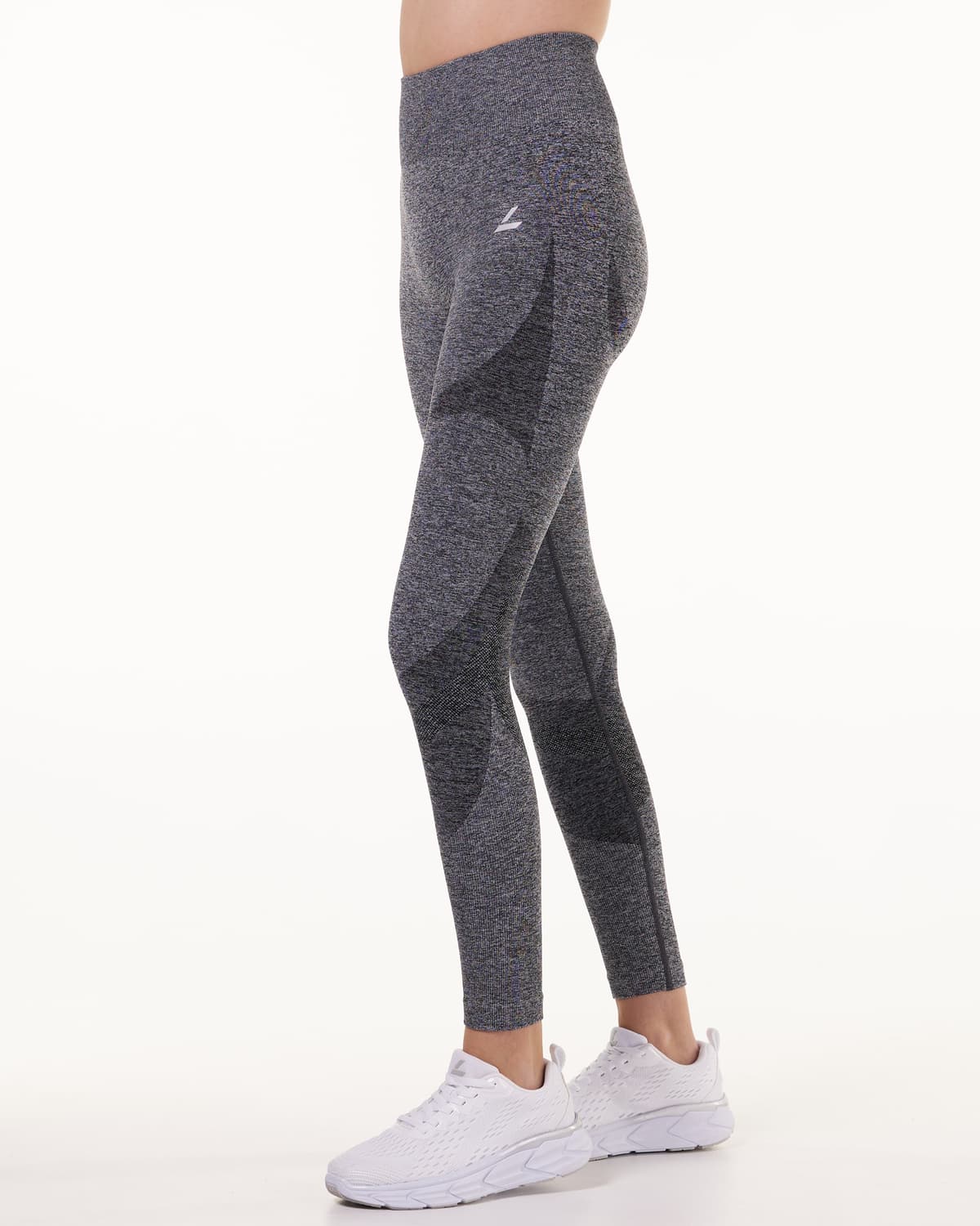 LEVITY Solar Seamless Tights Grey Marl 22