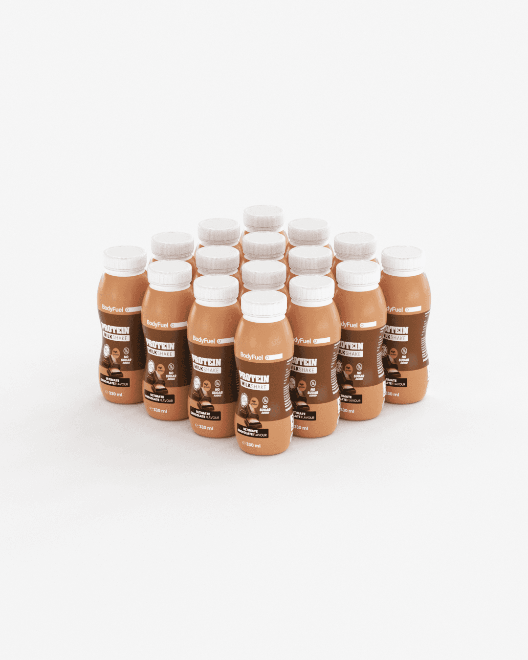 BodyFuel Protein Shake - Ultimate Chocolate (16-pack)