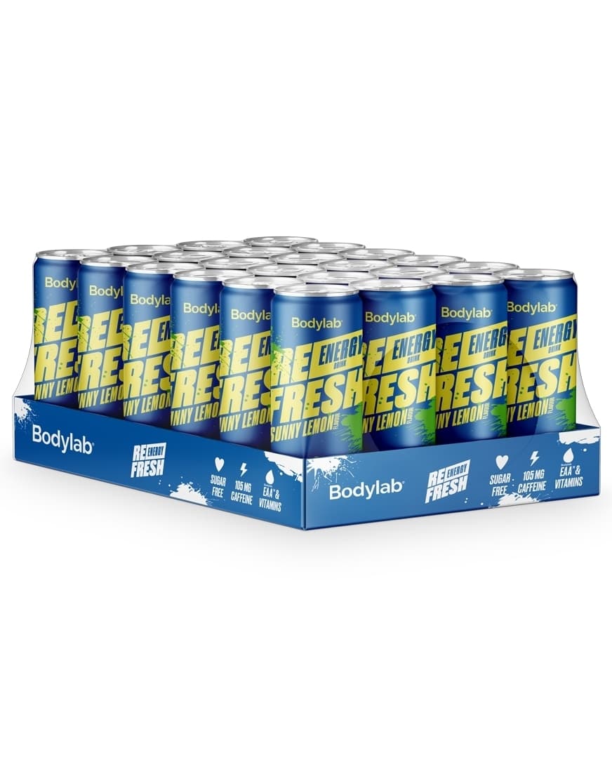 Bodylab Refresh Energy Drink Sunny Lemon 24x330 ml