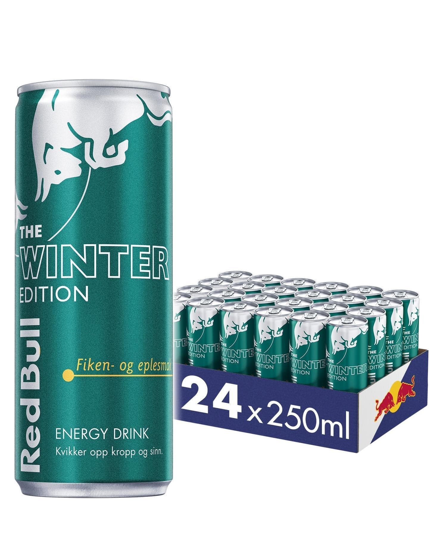 Red Bull Winter Edition Fiken- og Eplesmak 24x250ml