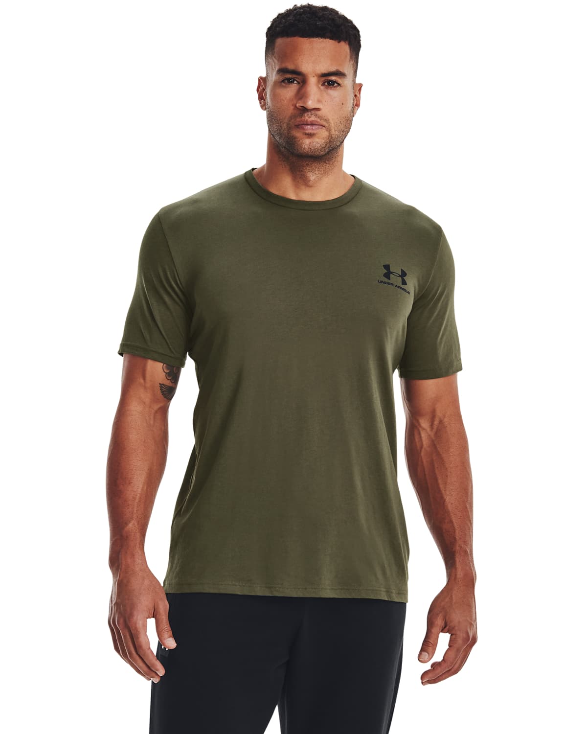 Under Armour Sportstyle LC SS Green / Black
