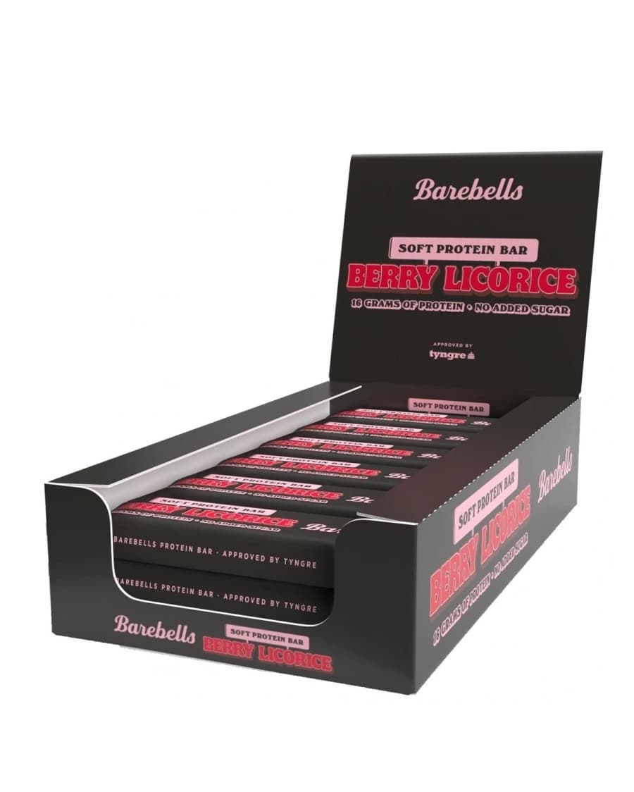 Barebells Soft Berry Licorice 12x55g