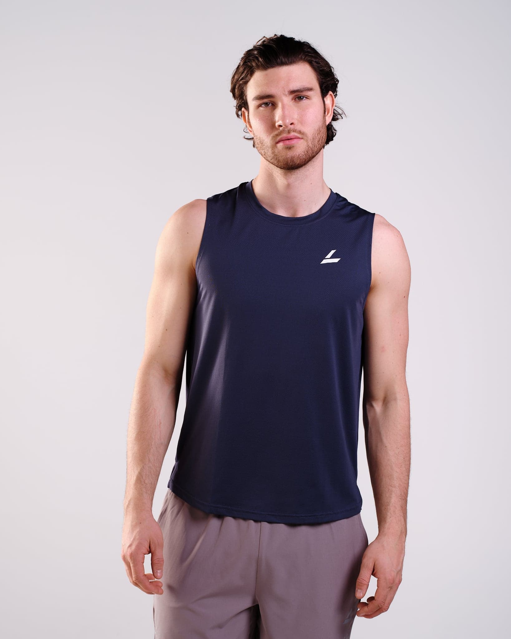 LEVITY Legend Mesh Tank M Dark Navy