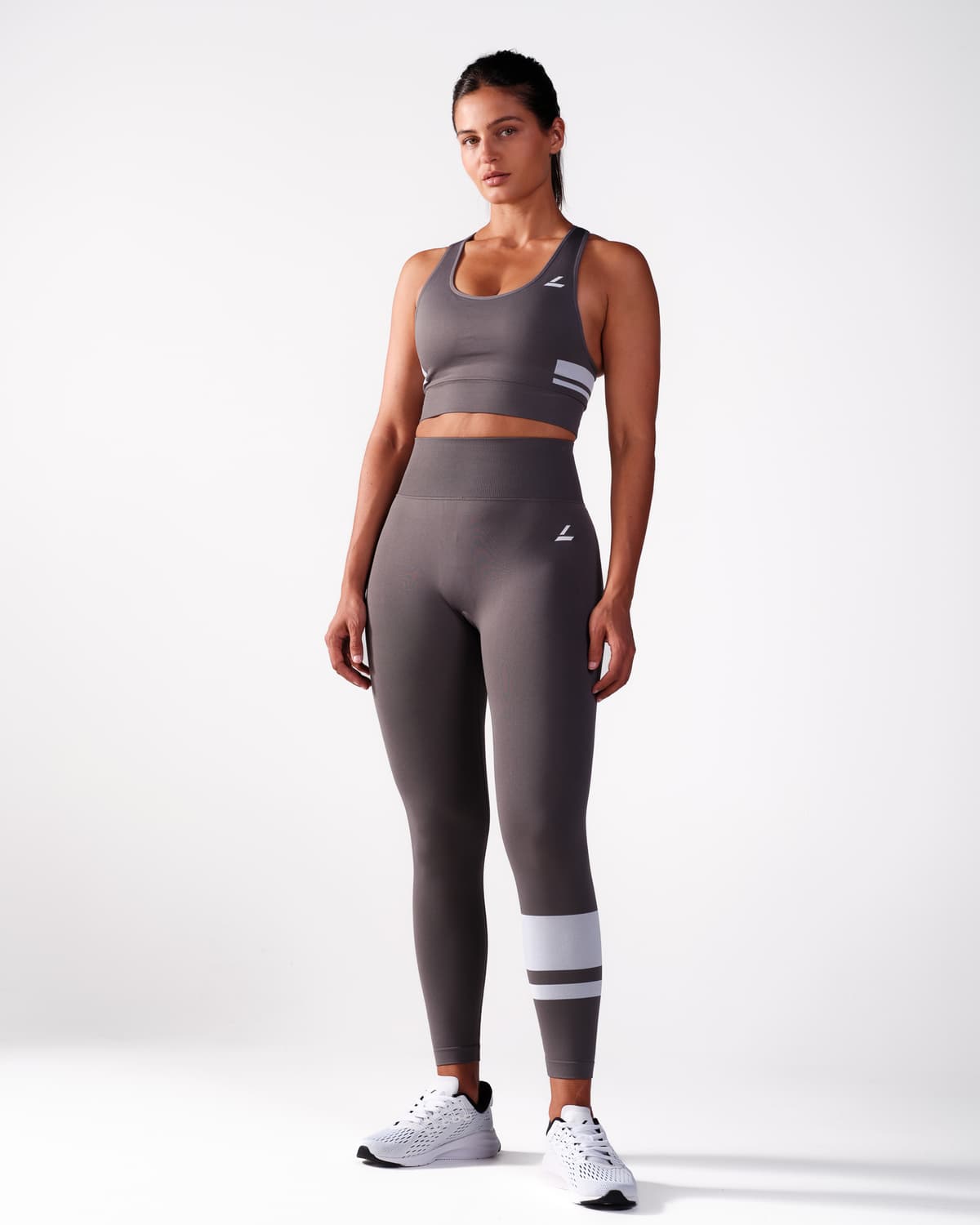 LEVITY Block Tights Grey