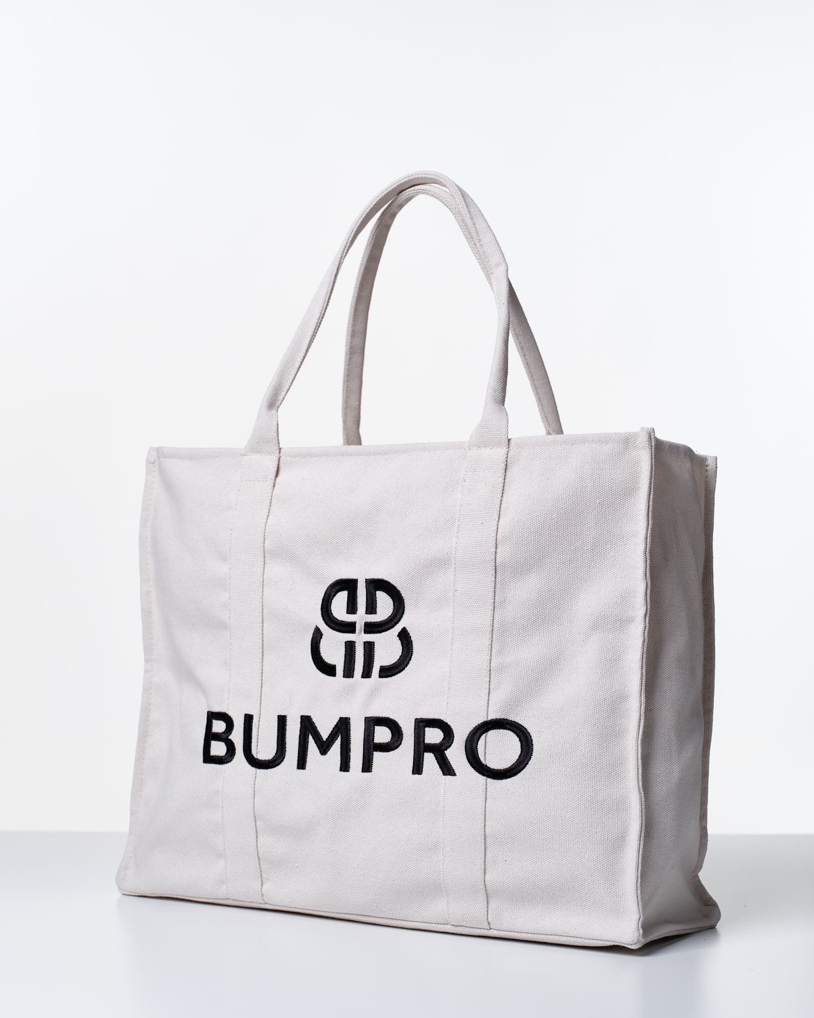 Bumpro Daily Tote Bag Large Off White/BP - One-Size