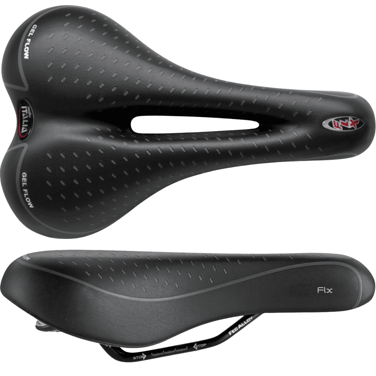 Saddle FLX Gel Flow sykkelsete