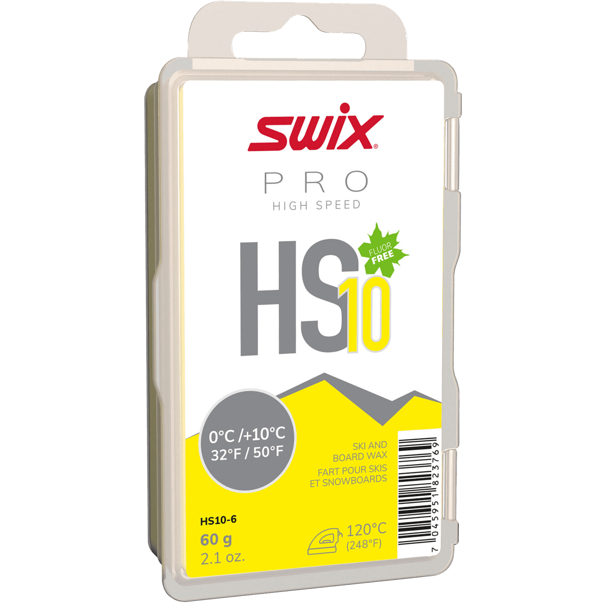 Glider HS10 Yellow, 0°C/+10°C, 60g 24/25, 0°C/+10°C, 60g 25/26, glider