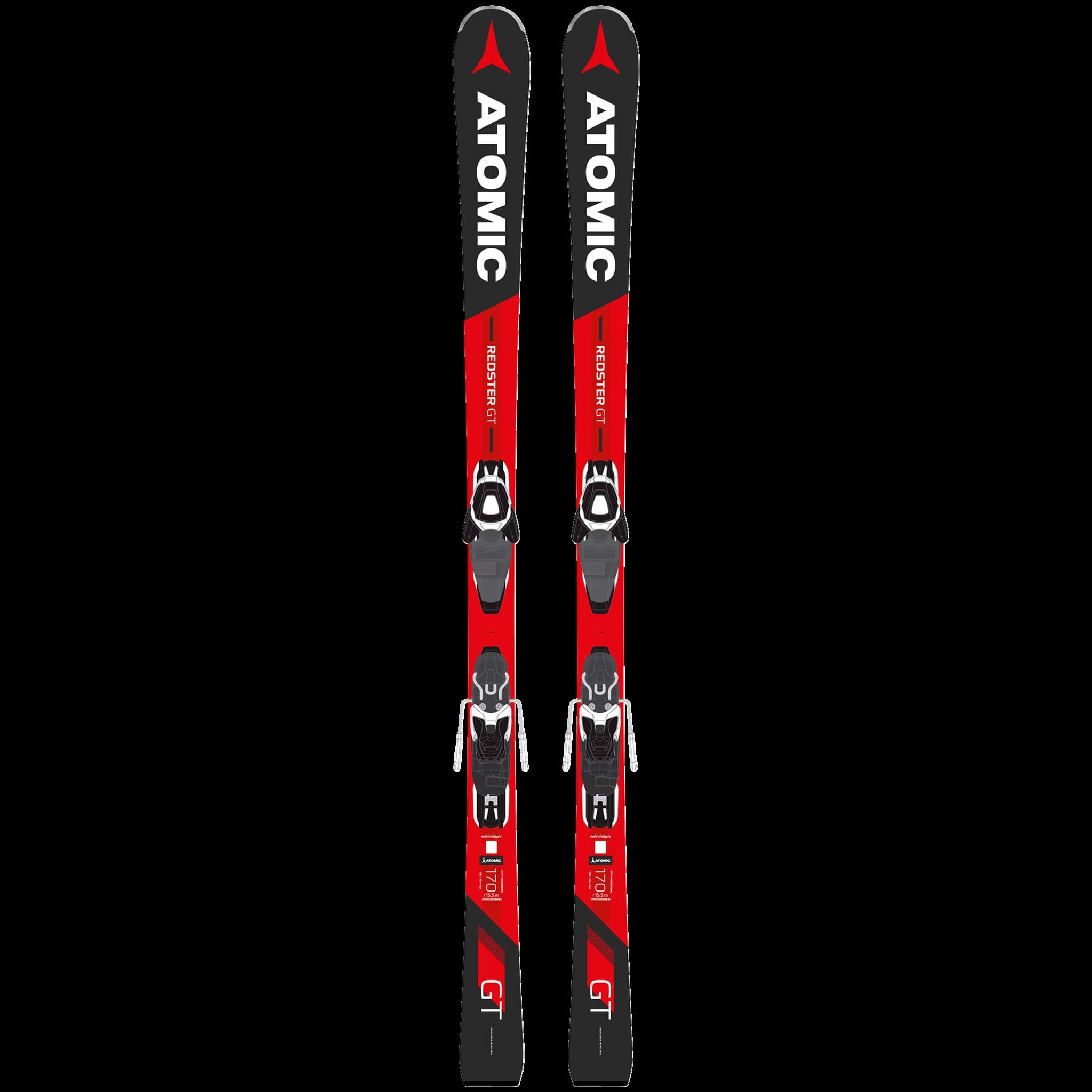 Redster GT + Lithium GW, carvingski med binding