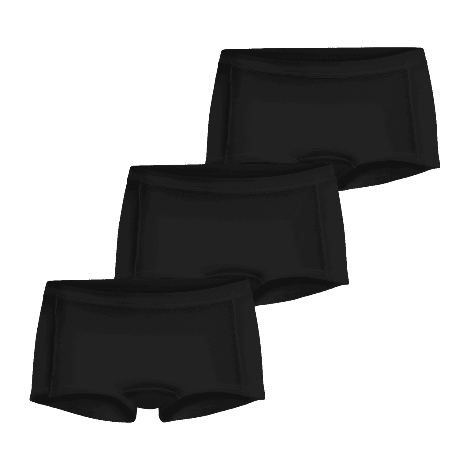 Core Minishorts 3PK, hipster, dame