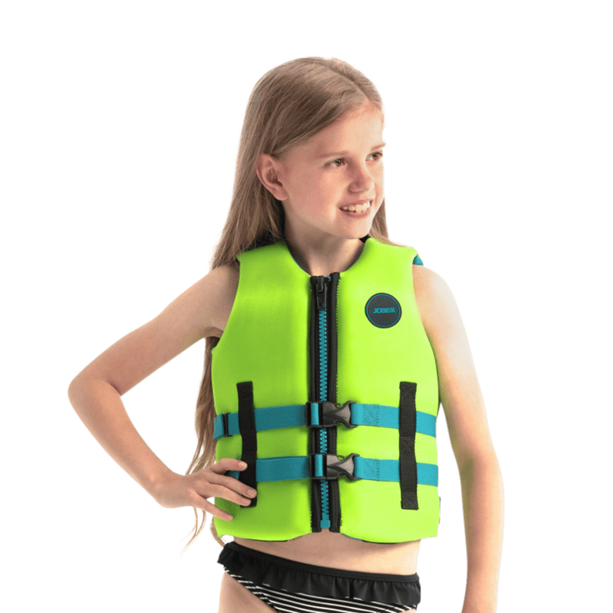 Neoprene Vest Youth Lime Green