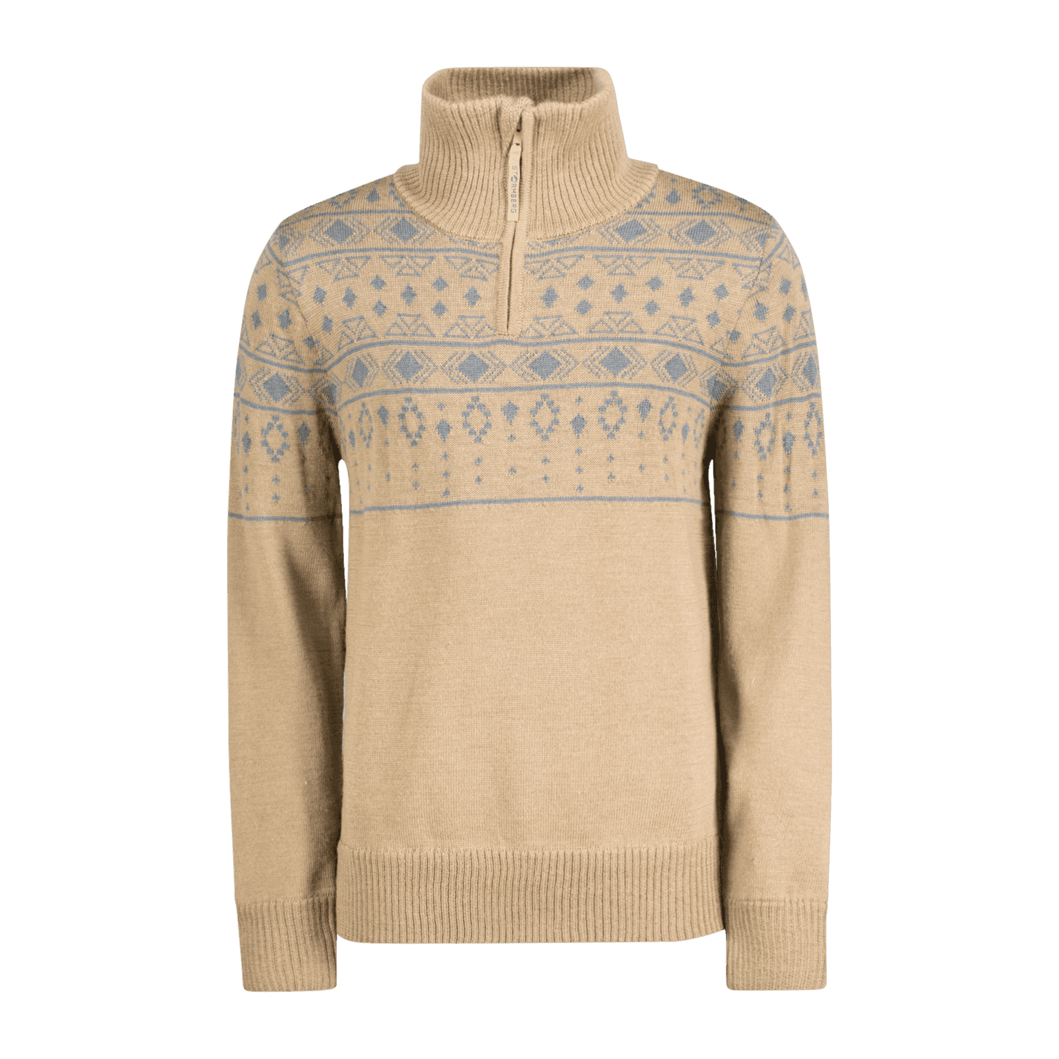Fennoscandia Wool Zip Sweater, ullgenser
