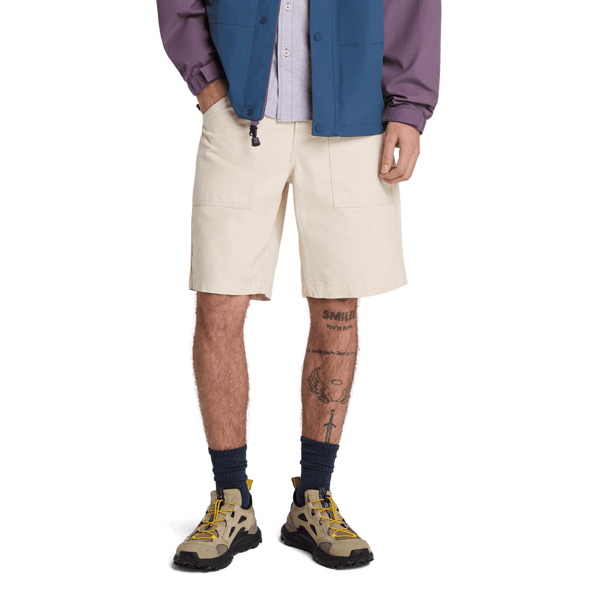 Fatigue Washed Canvas S, shorts, herre