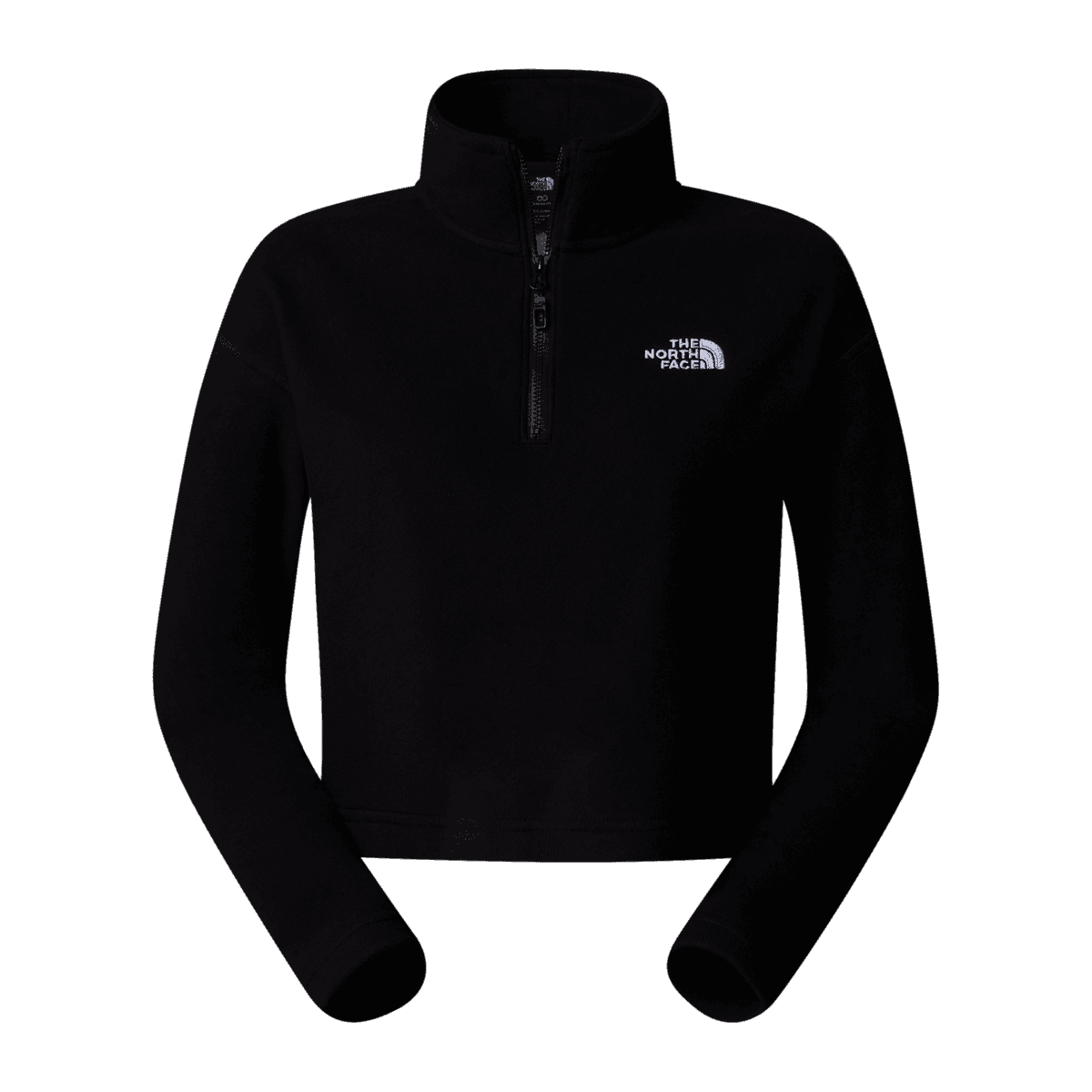 W 100 Glacier Cropped 1/4 Zip, .