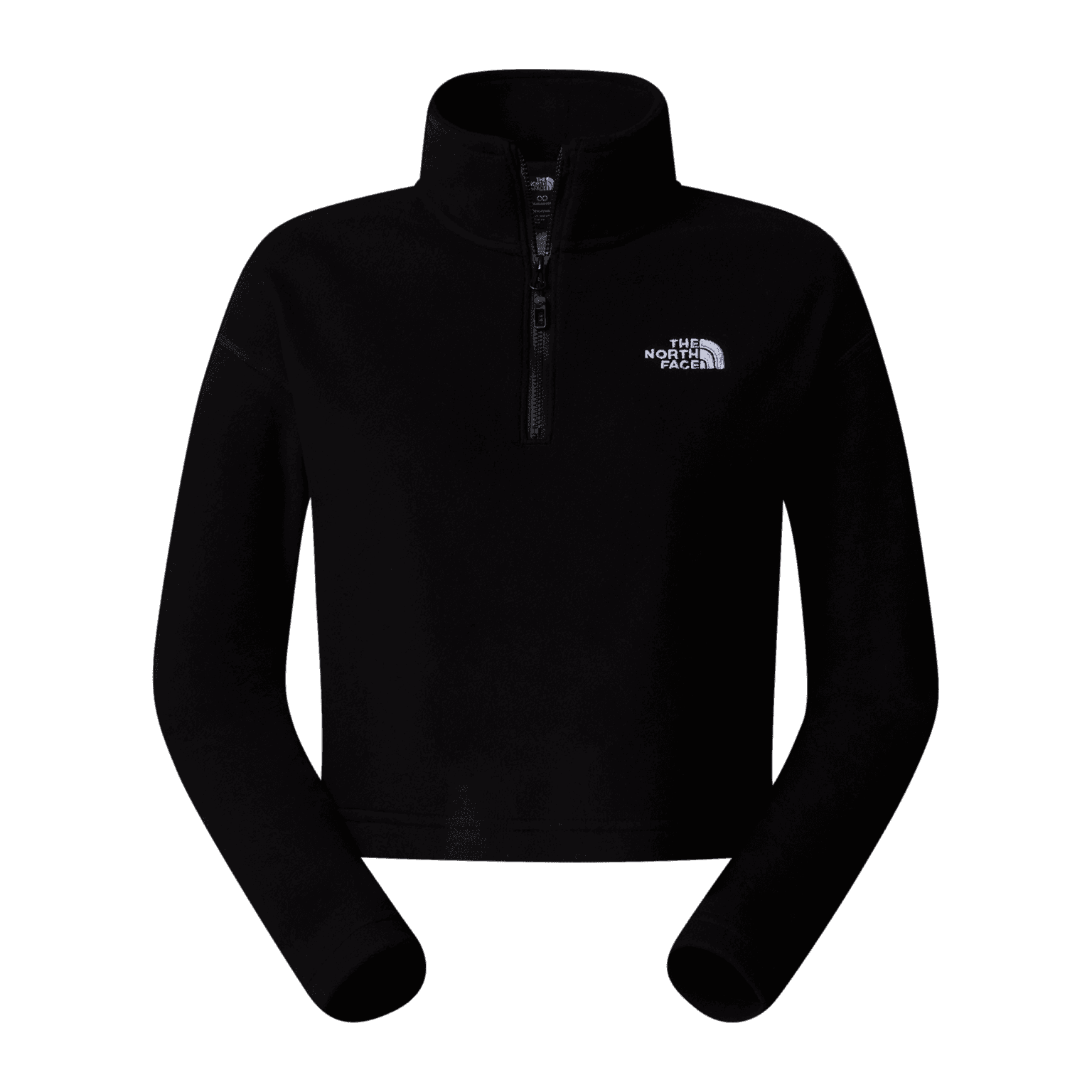 W 100 Glacier Cropped 1/4 Zip, .