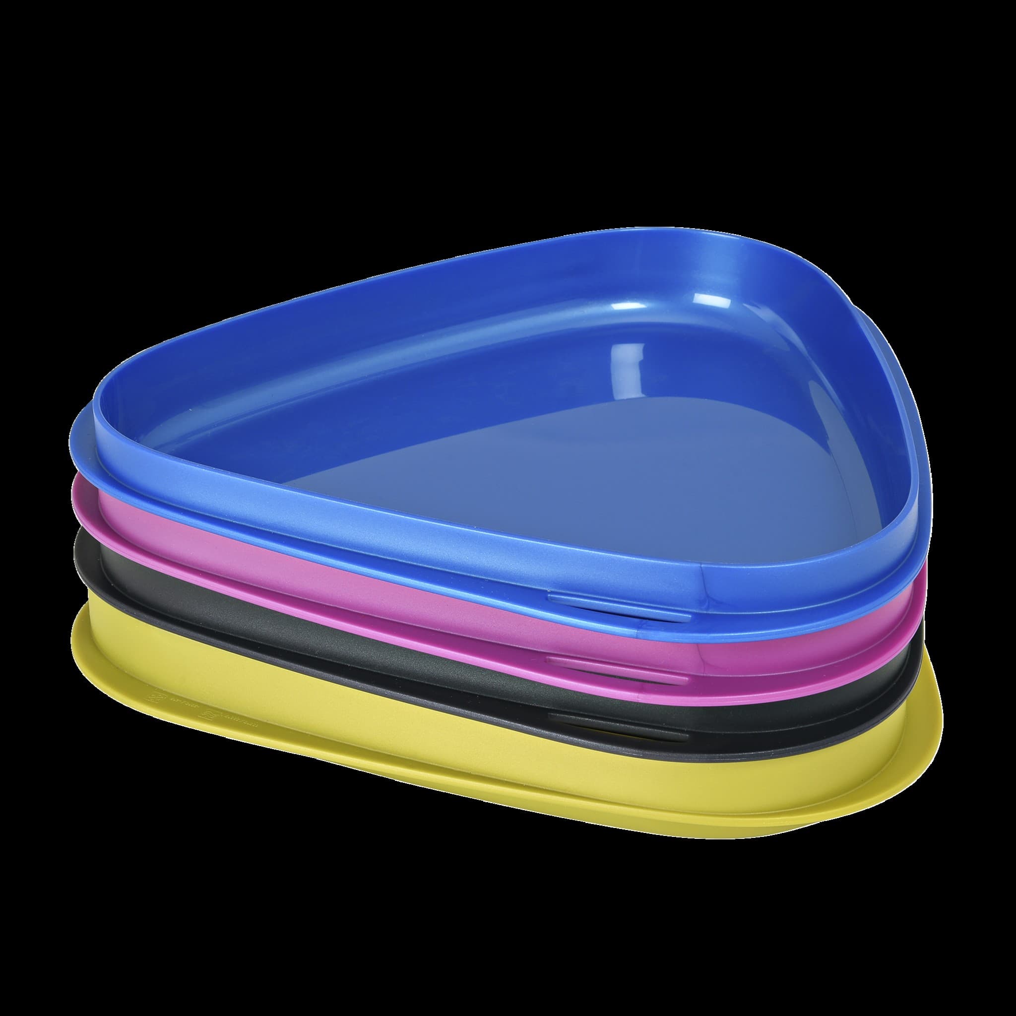 StackPlate 4-pack, turfat sett